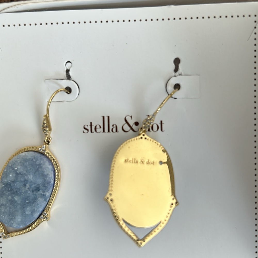 NWT Stella & dot drop earrings - Picture 7 of 7